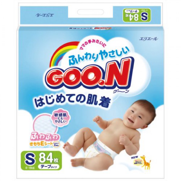 Goon 大王紙尿片S碼84片